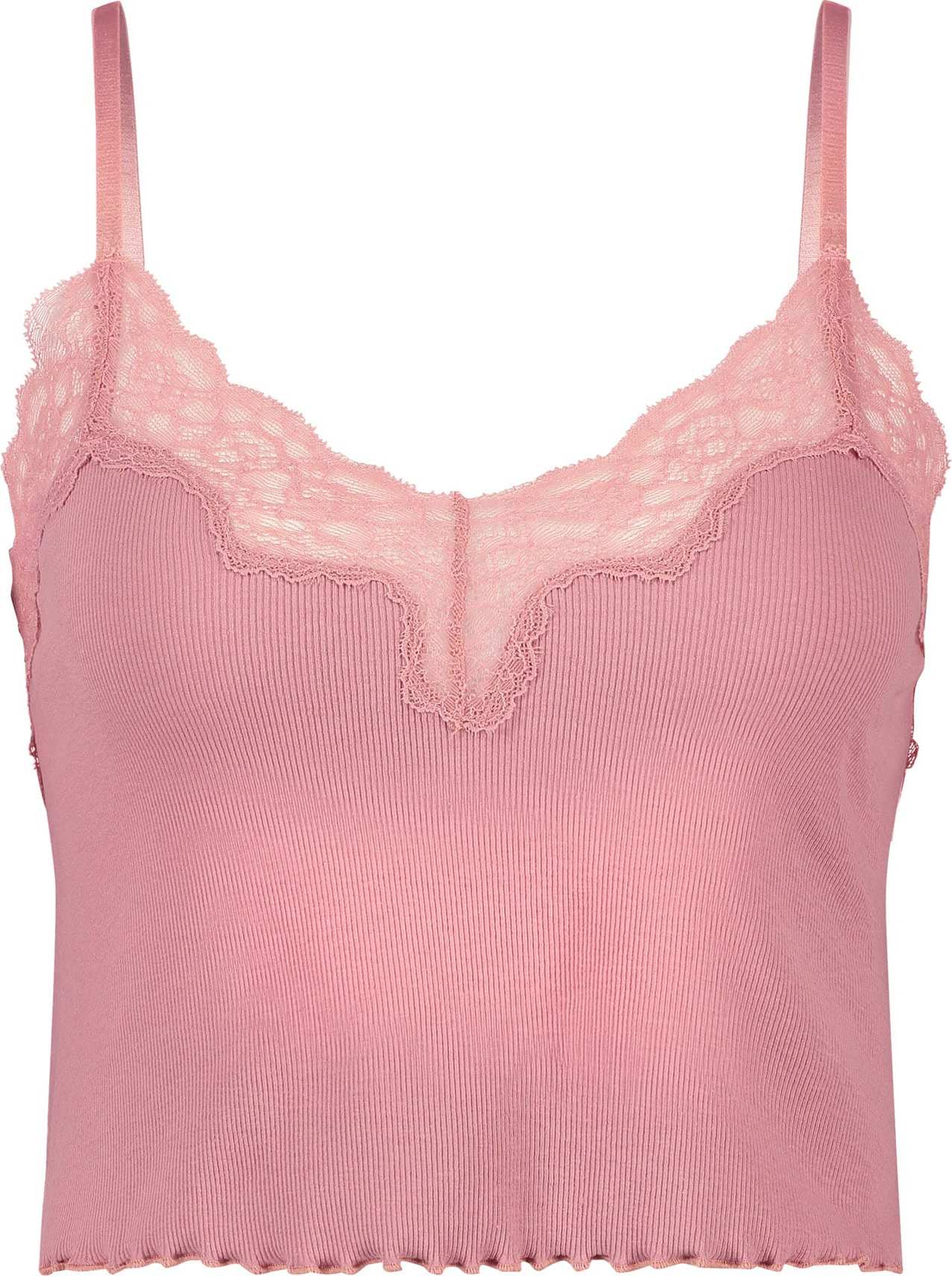 hunkemöller x NA-KD Tričko na spaní 'Mia' pink