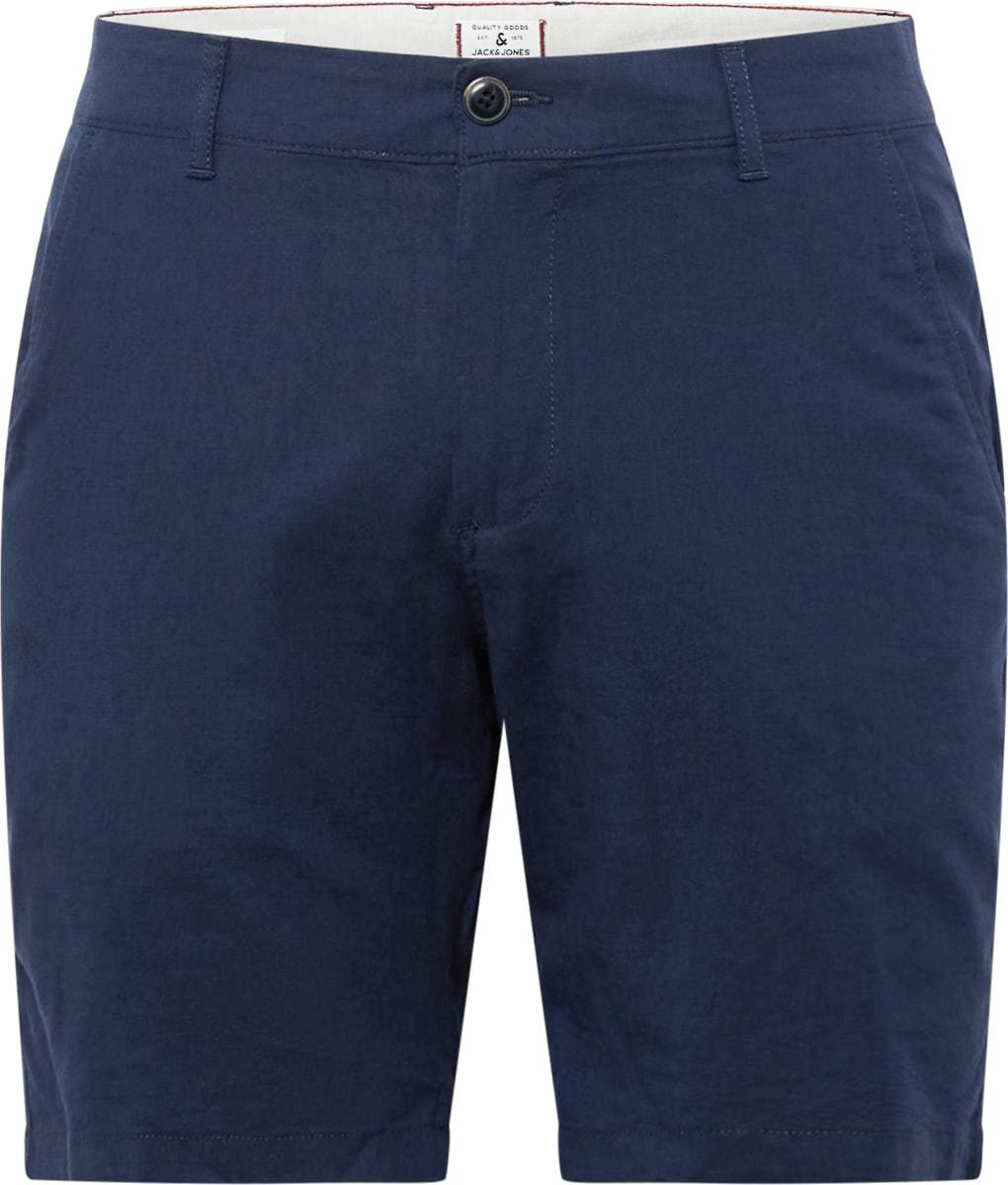JACK & JONES Chino kalhoty 'DAVE' námořnická modř