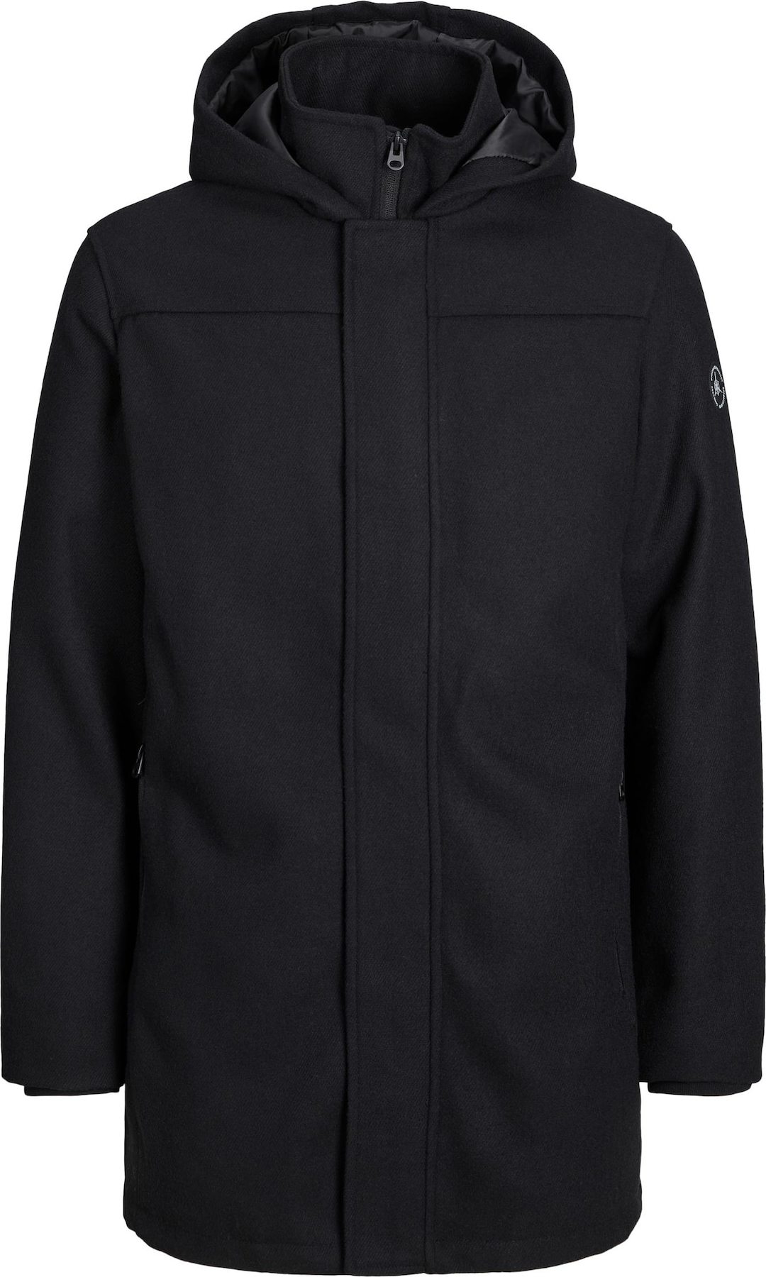 JACK & JONES Přechodný kabát černá