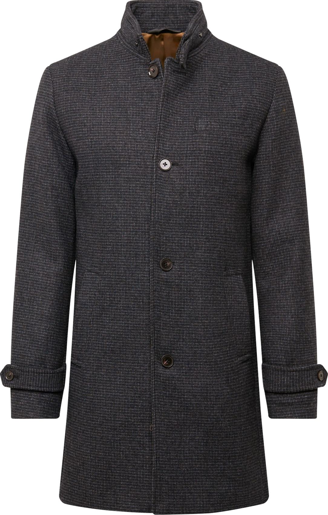 JACK & JONES Přechodný kabát tmavě šedá