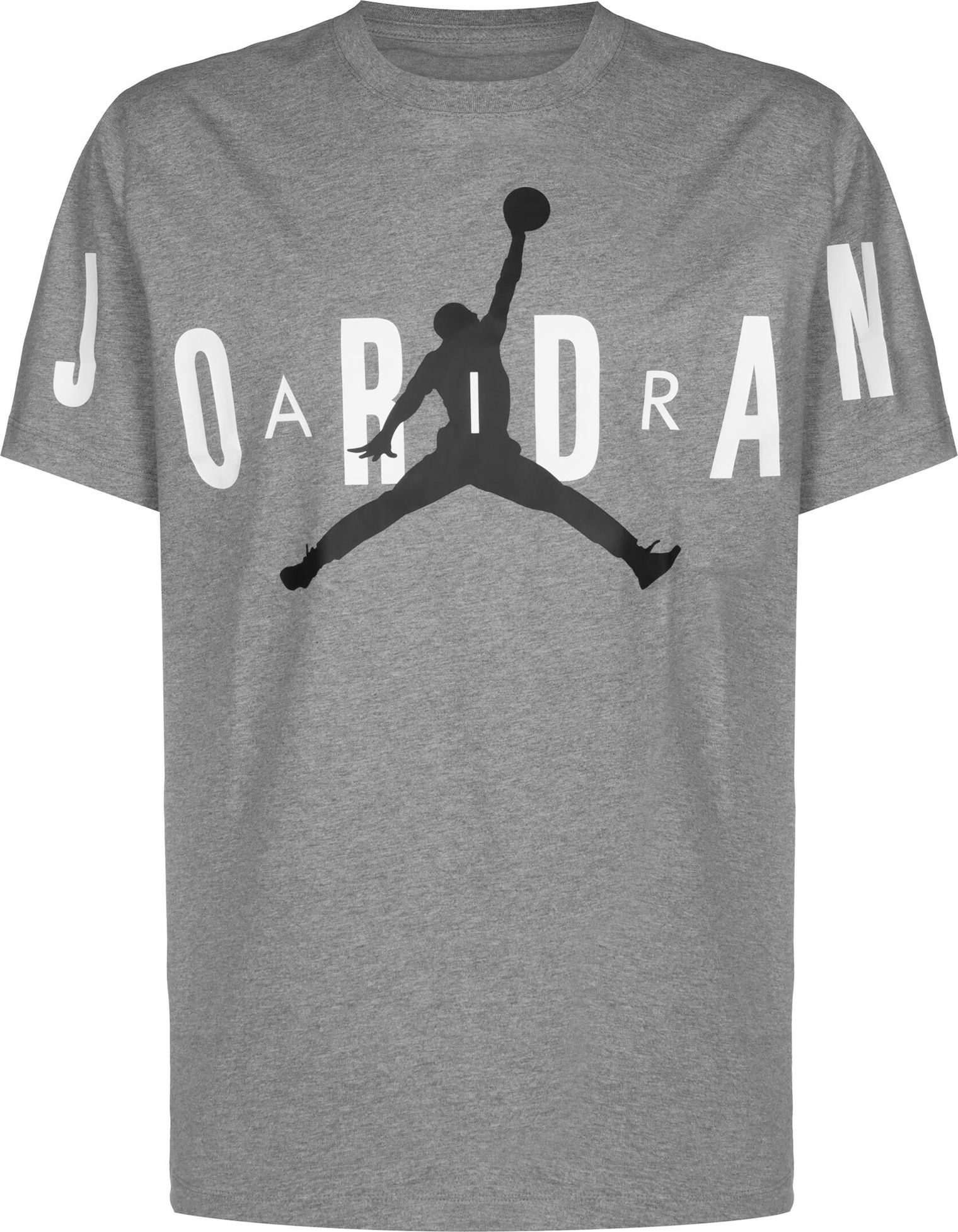 Jordan Funkční tričko šedá / černá / bílá