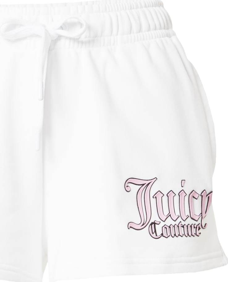 Juicy Couture Sport Sportovní kalhoty 'ZOLA' růžová / černá / offwhite