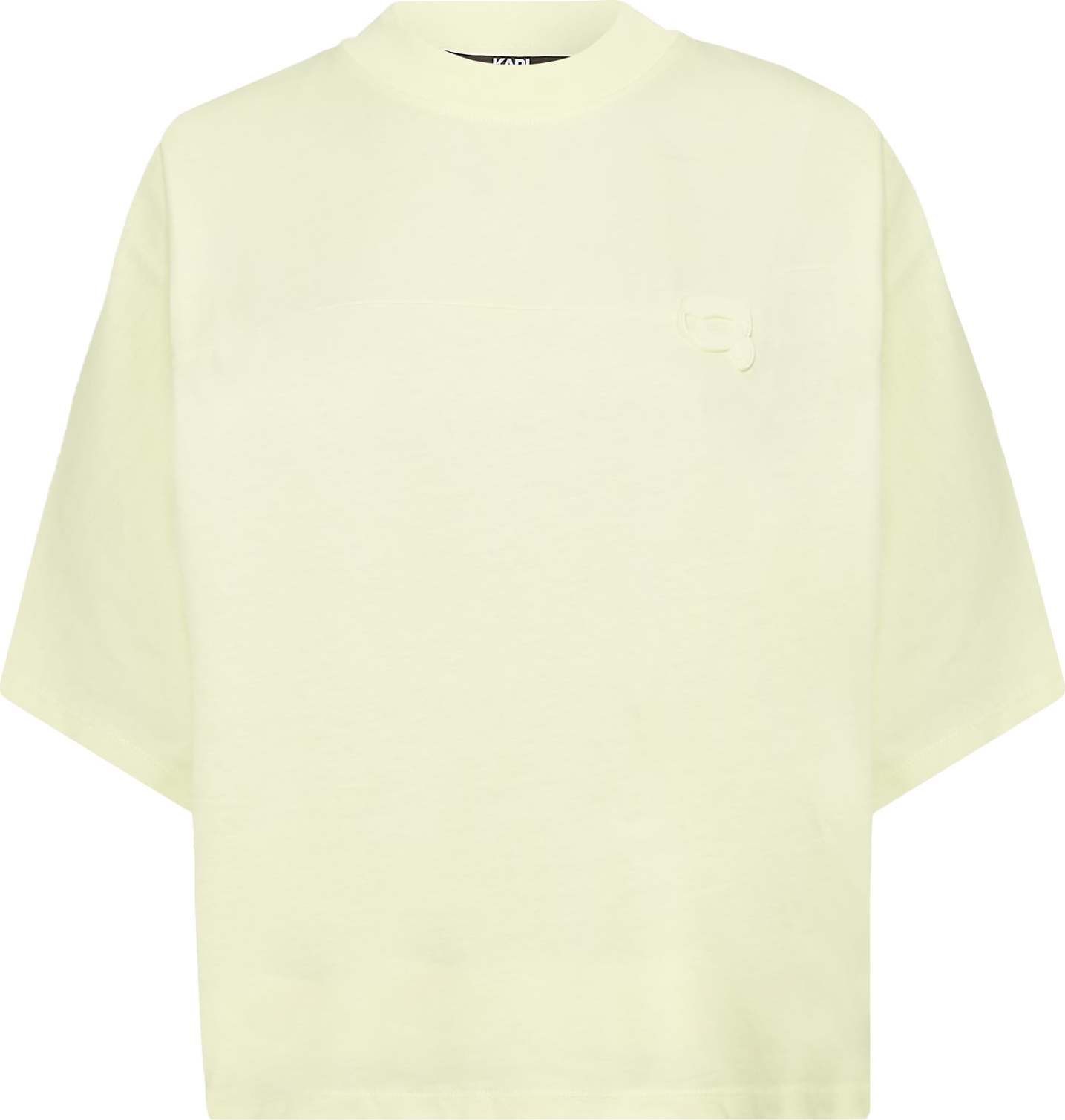 Karl Lagerfeld Oversized tričko 'Ikonik 2.0' limetková