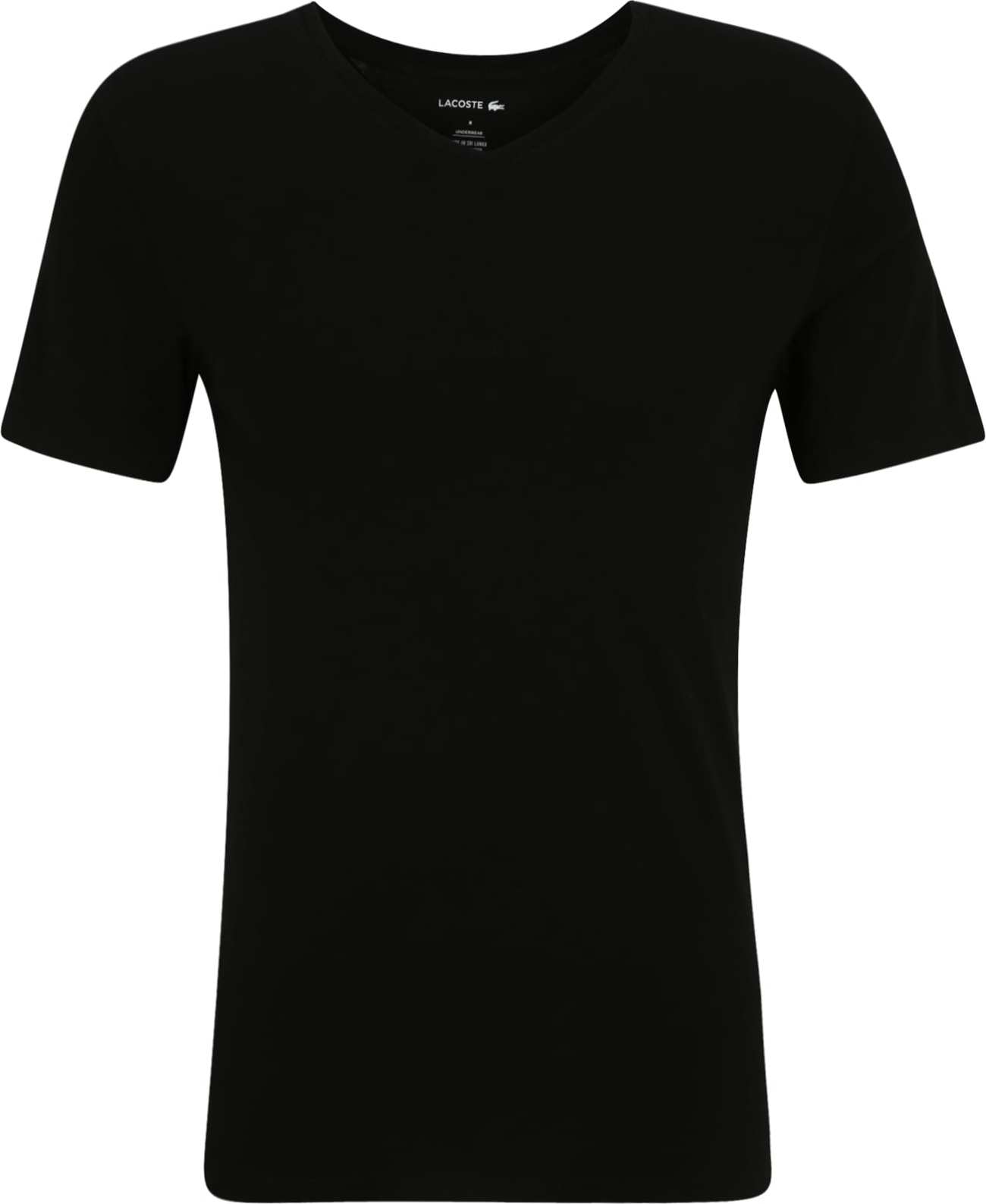 LACOSTE Tričko černá