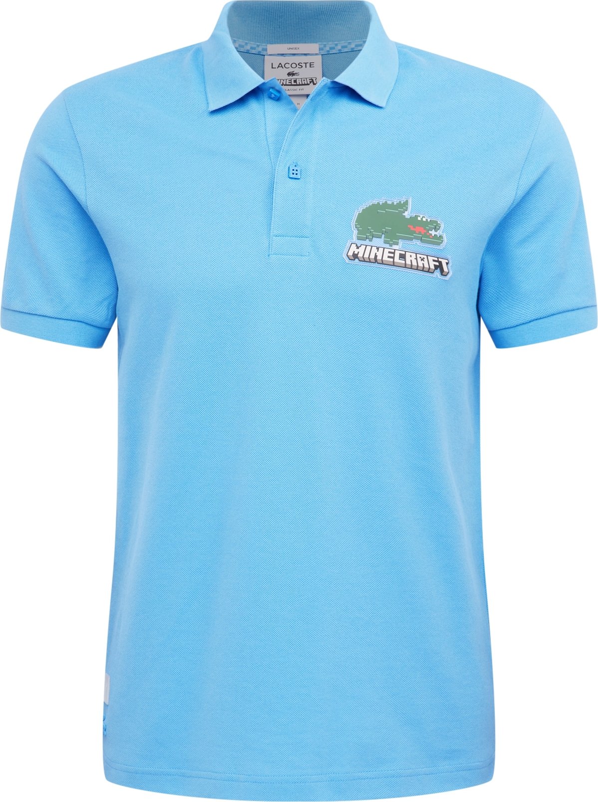 LACOSTE Tričko světlemodrá / černá / bílá