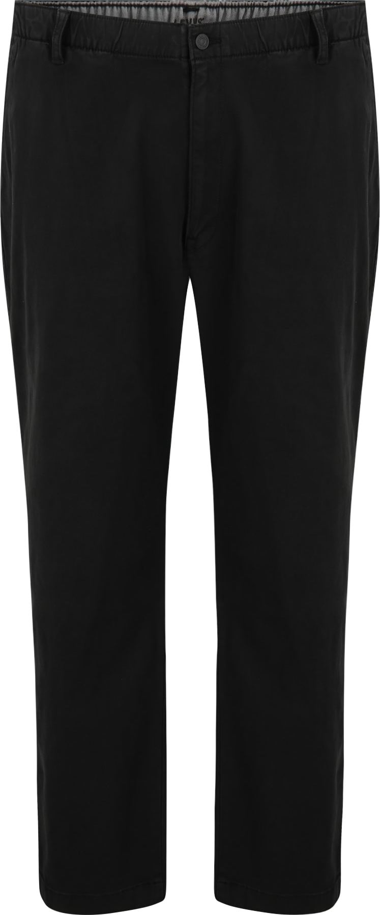 Levi's® Big & Tall Chino kalhoty 'XX CHINO EZ TPR B&T II BLACKS' černá