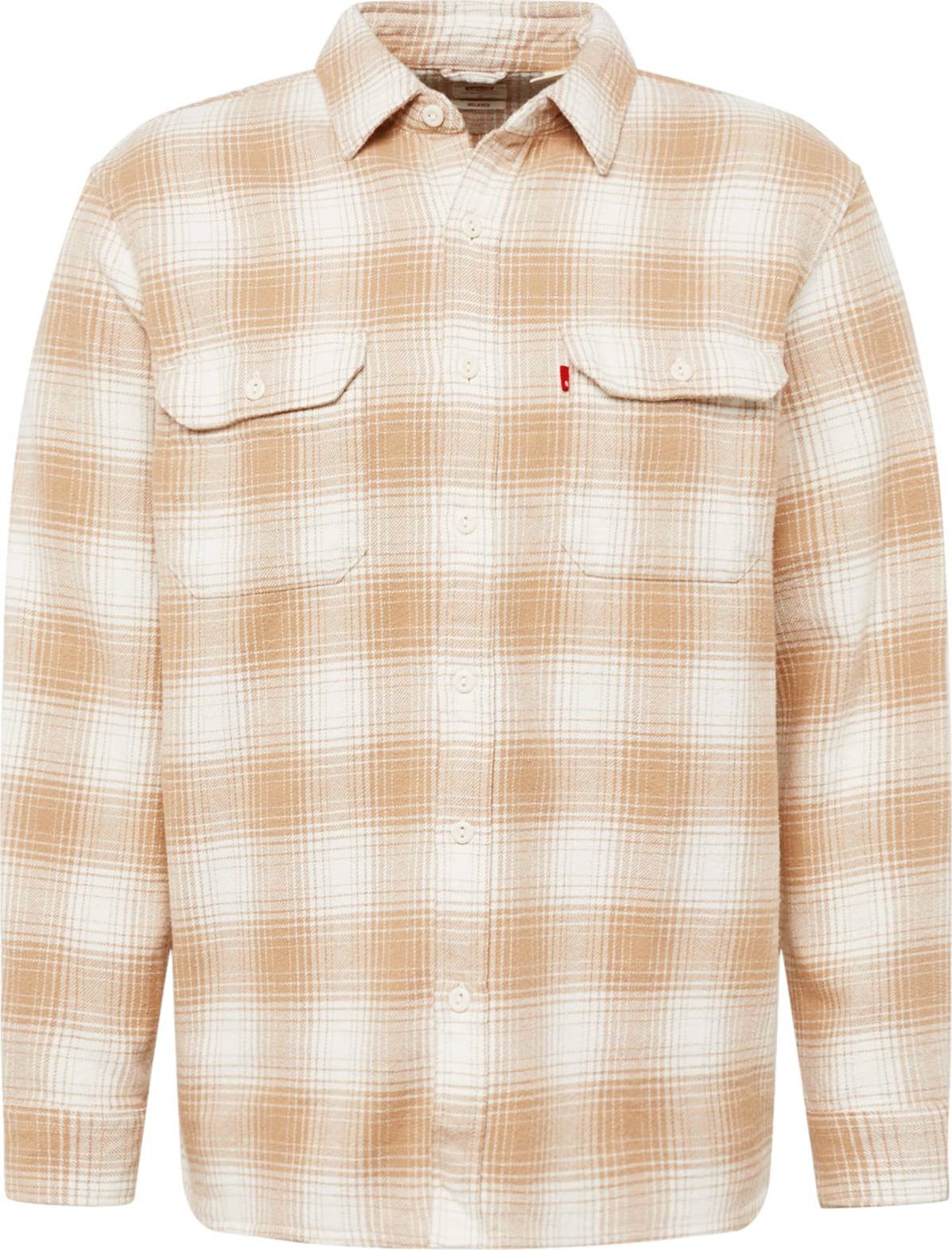 LEVI'S Košile 'JACKSON WORKER' písková / offwhite