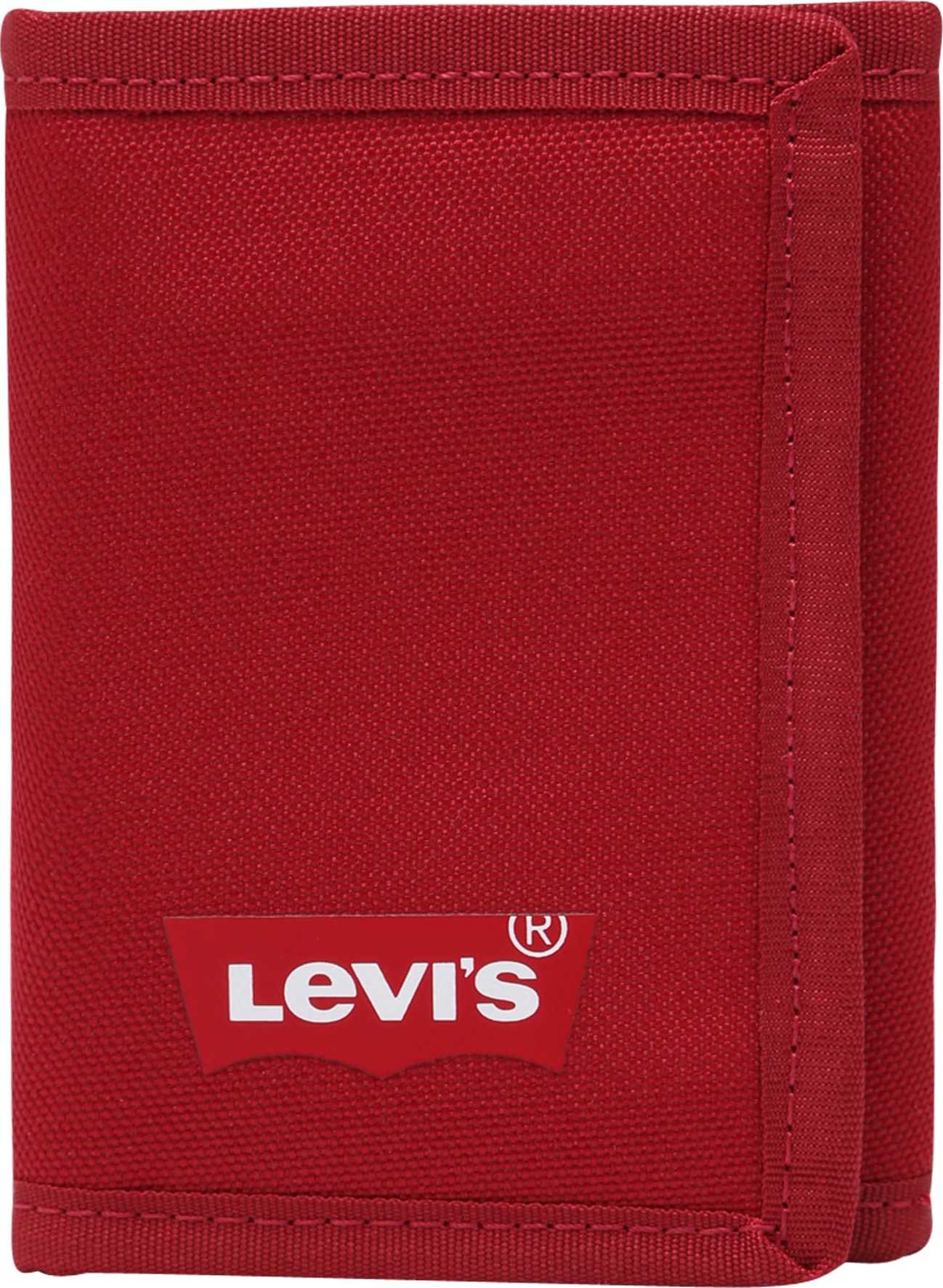 LEVI'S Peněženka červená / bílá