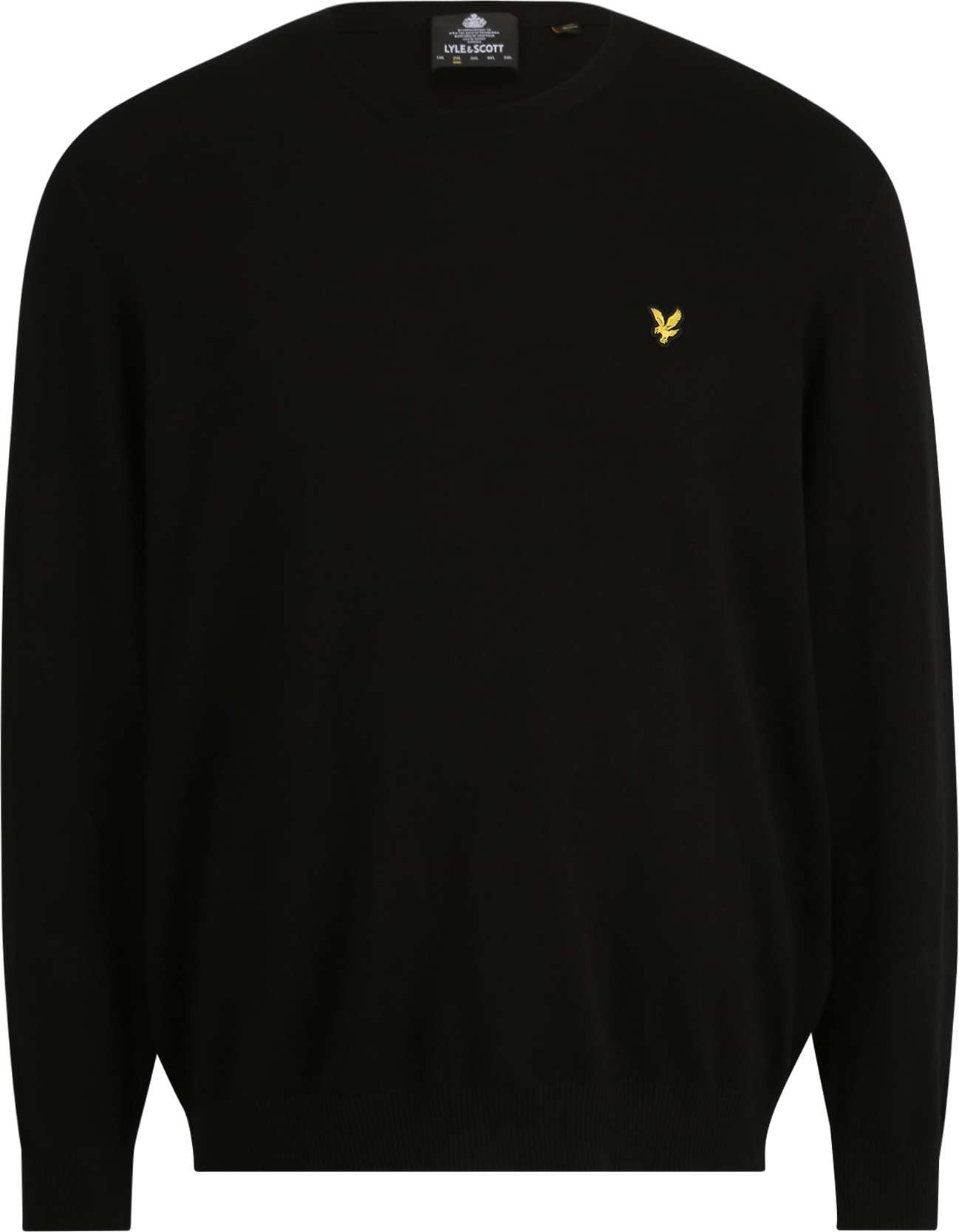 Lyle & Scott Big&Tall Svetr žlutá / černá