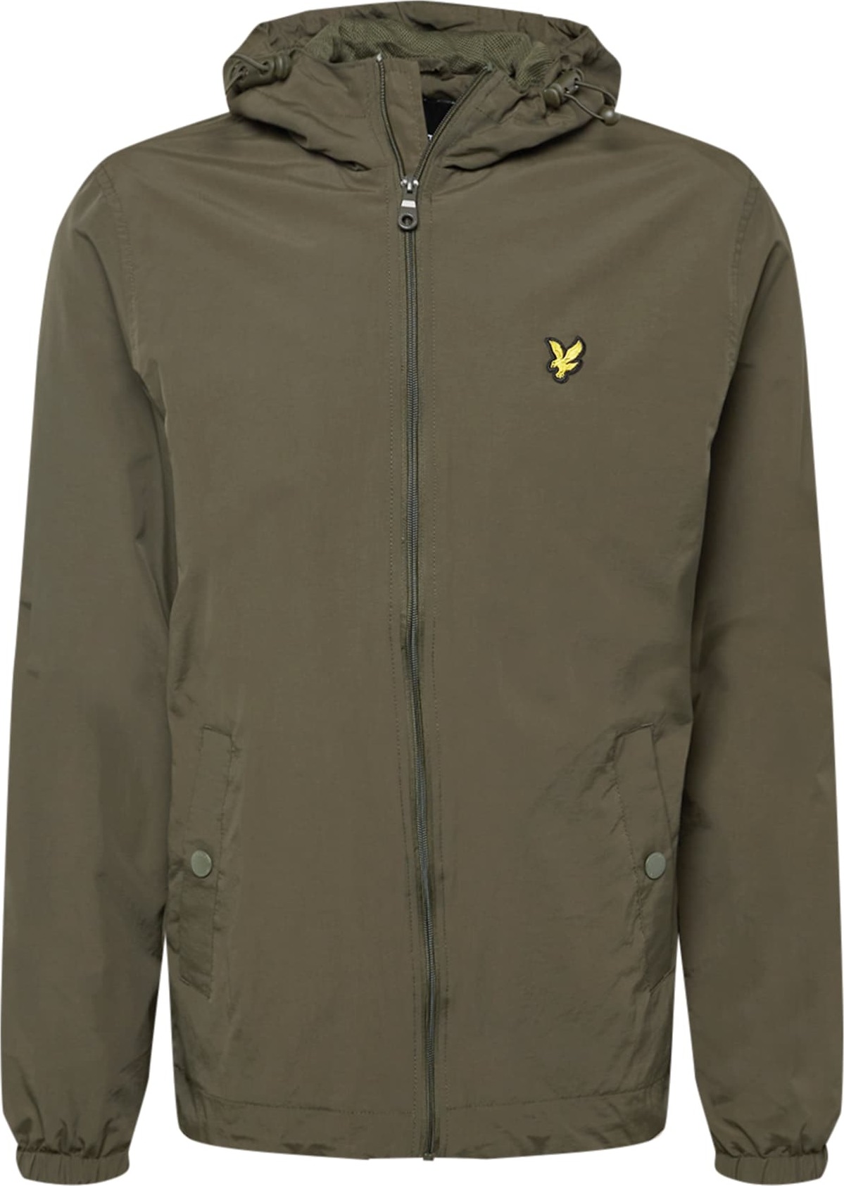 Lyle & Scott Přechodná bunda žlutá / olivová / černá