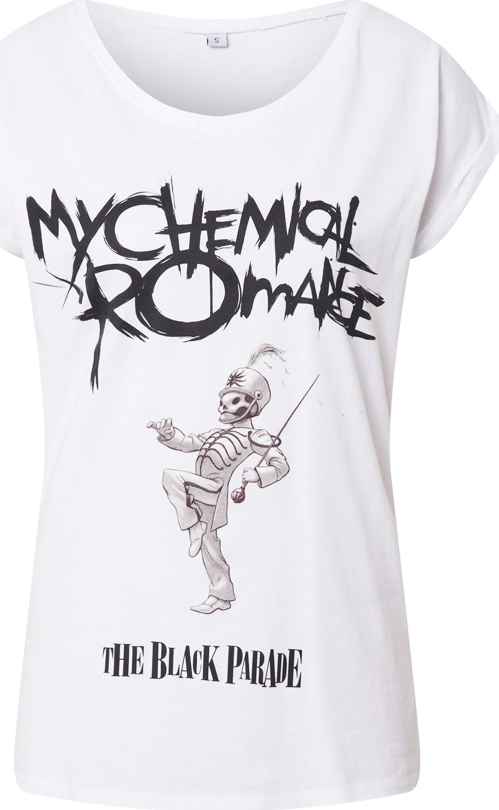 Merchcode Tričko 'My Chemical Romance' černá / bílá
