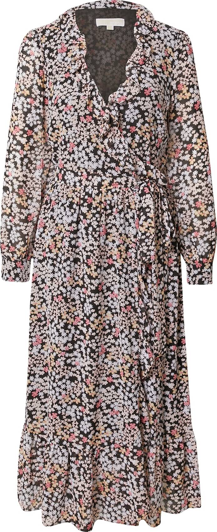 MICHAEL Michael Kors Košilové šaty béžová / pink / černá