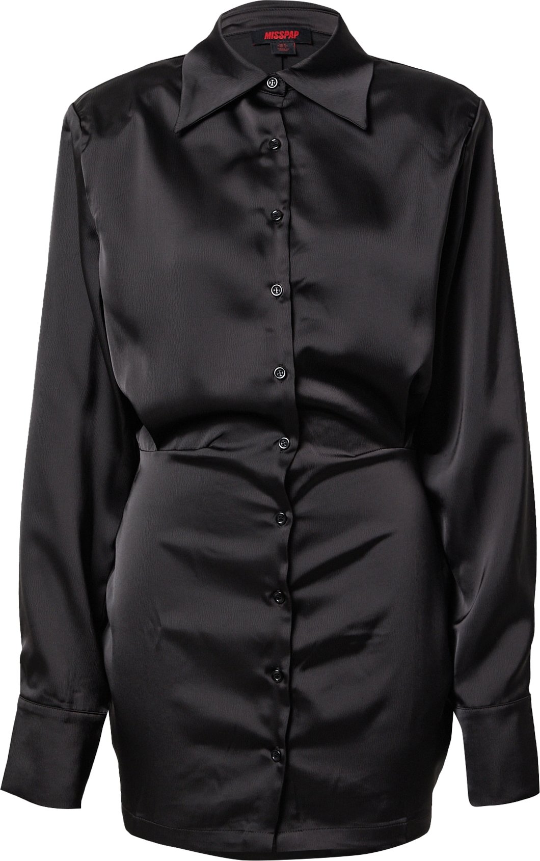 Misspap Košilové šaty černá