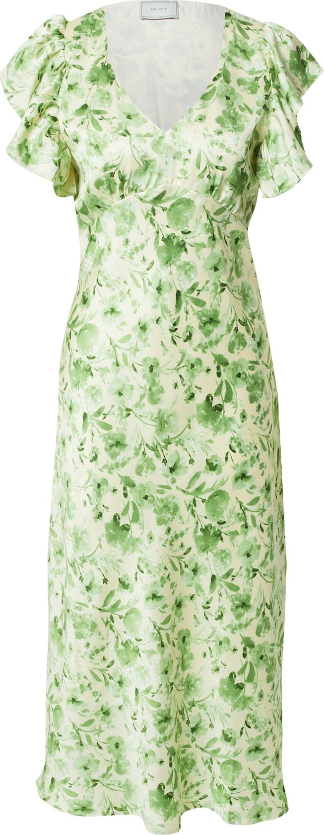 Neo Noir Letní šaty 'Zahara' béžová / světle zelená