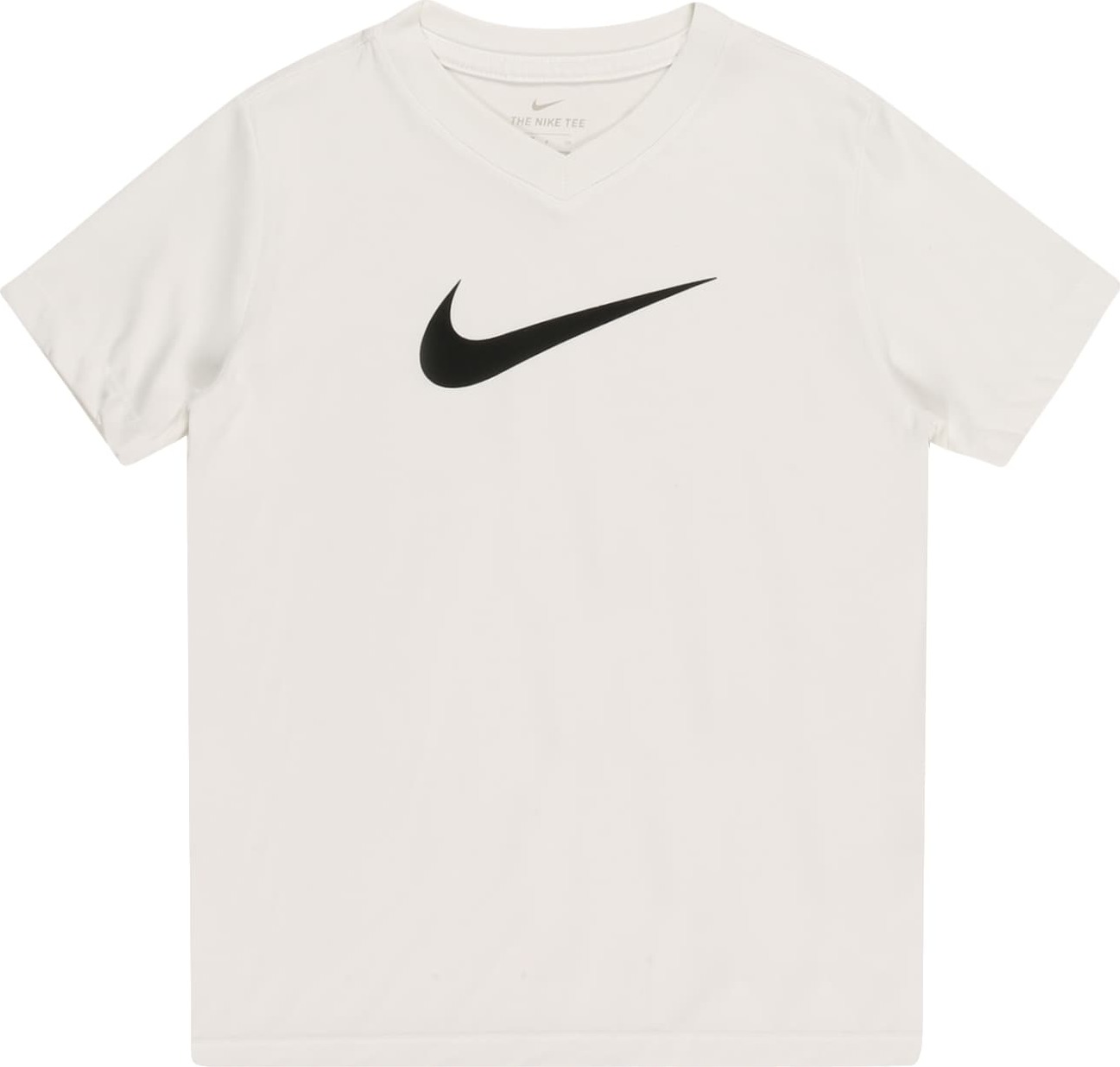 NIKE Funkční tričko černá / bílá