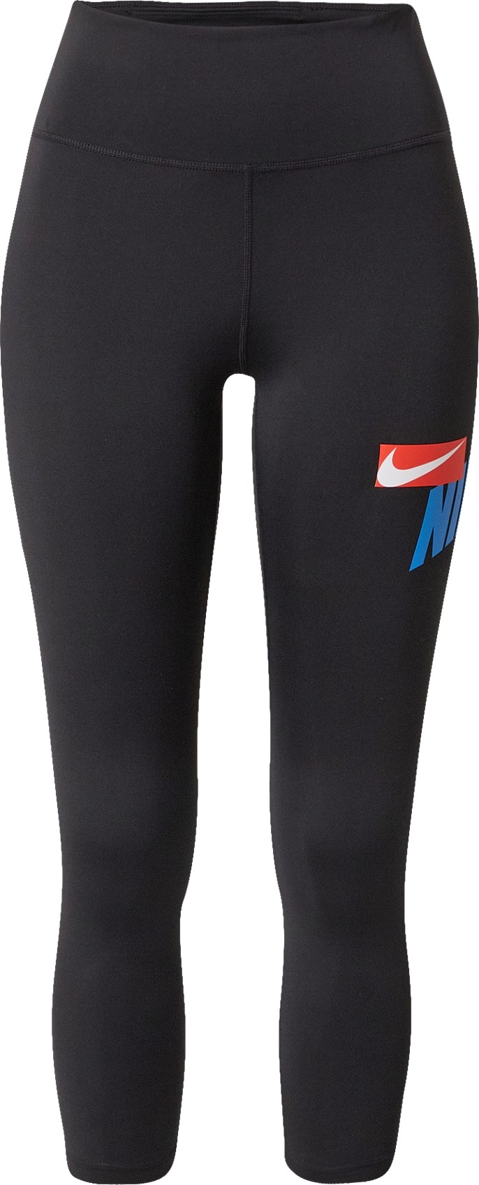 NIKE Sportovní kalhoty modrá / červená / černá / bílá
