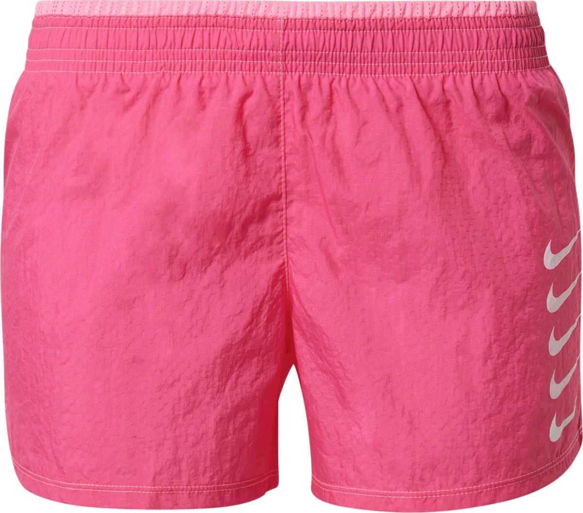 NIKE Sportovní kalhoty pink / světle růžová / bílá