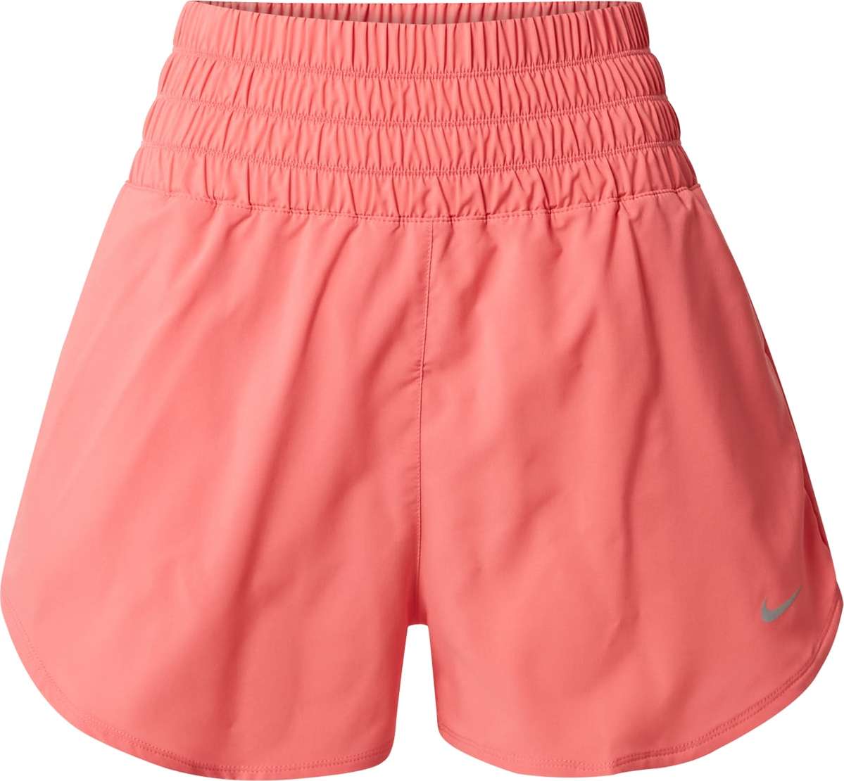 NIKE Sportovní kalhoty šedá / korálová