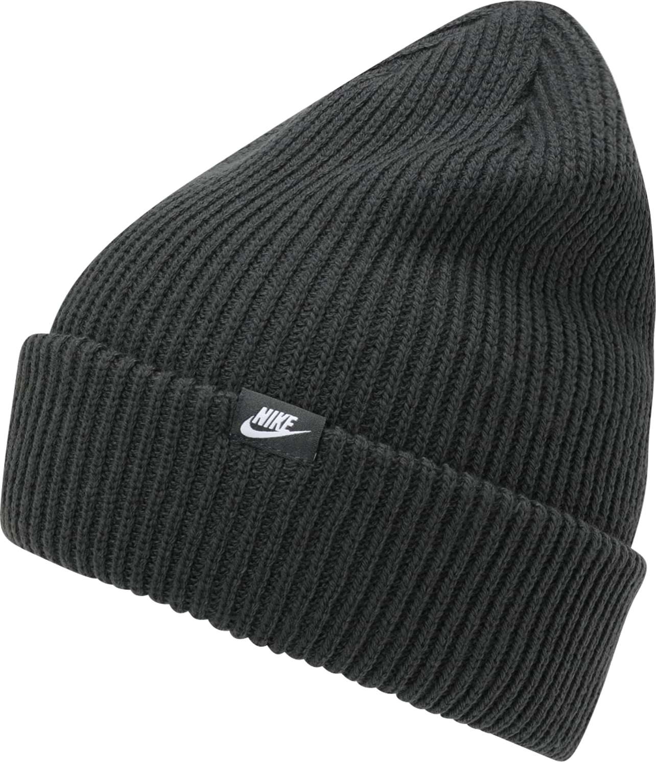 Nike Sportswear Čepice 'U NK PEAK BEANIE SC FUT L' čedičová šedá