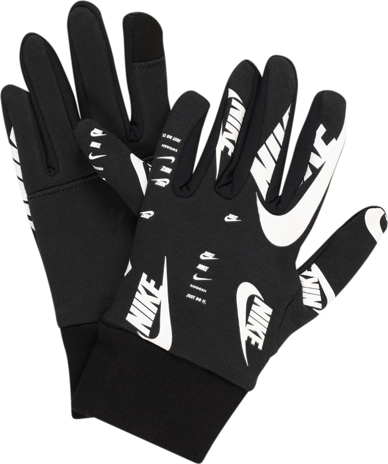 Nike Sportswear Prstové rukavice černá / bílá