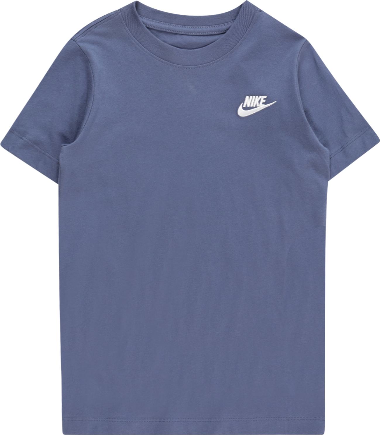 Nike Sportswear Tričko chladná modrá / bílá