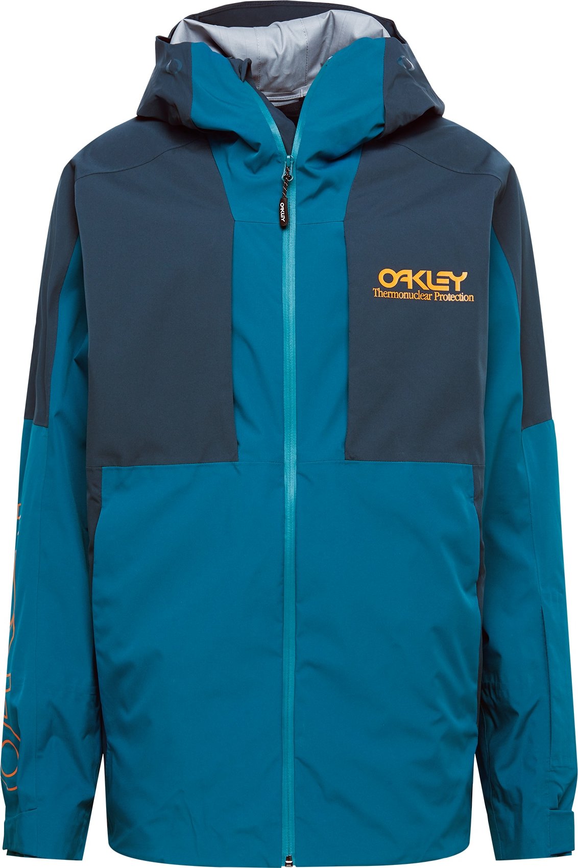OAKLEY Outdoorová bunda modrá / nebeská modř