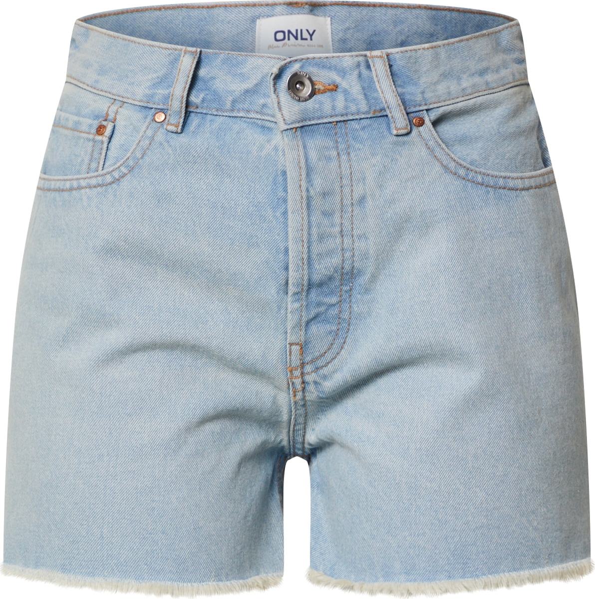 ONLY Džíny 'ONLJOSIE LIFE HW LB DNM SHORTS' modrá džínovina