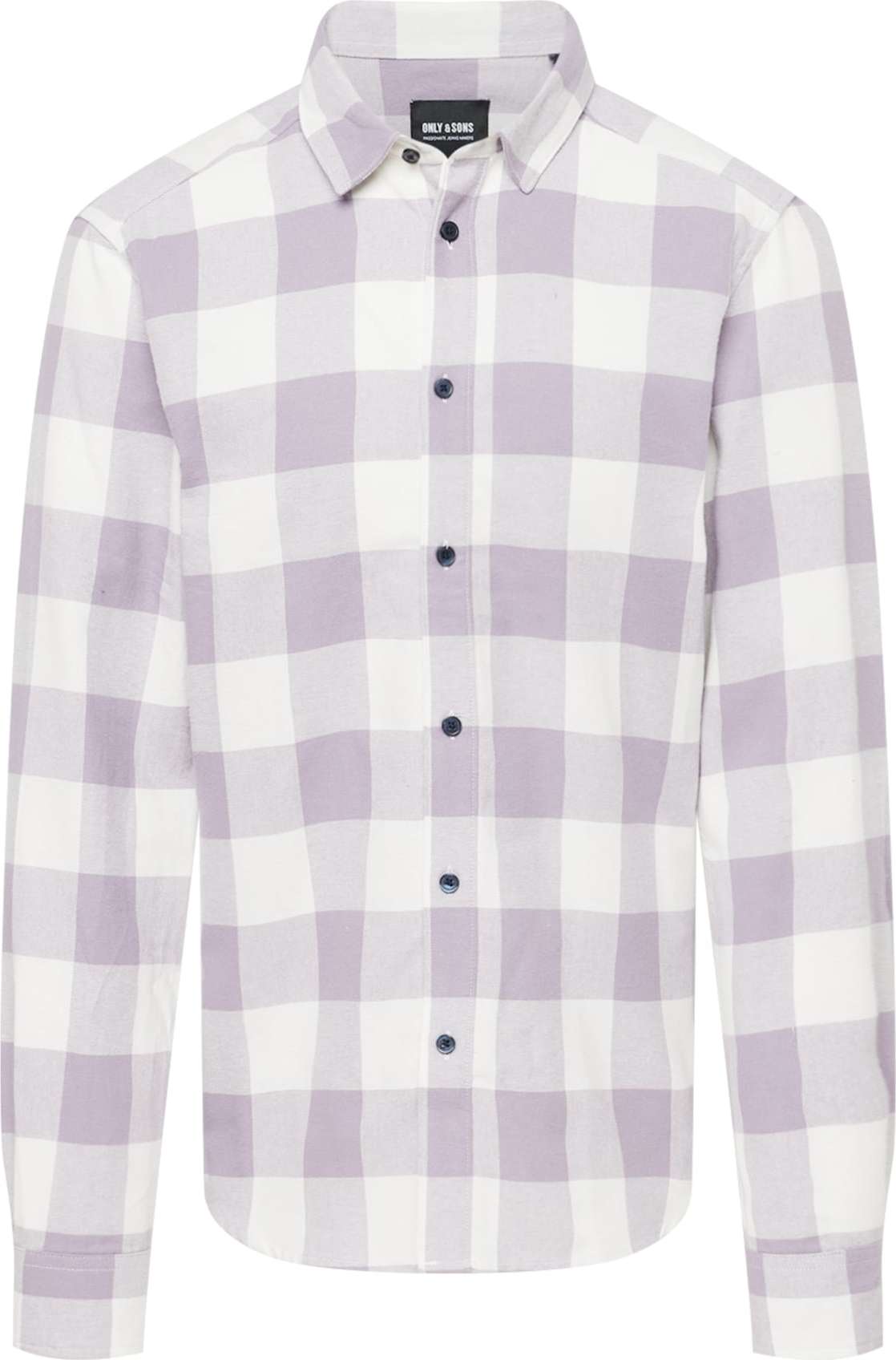 Only & Sons Košile 'GUDMUND' šeříková / offwhite