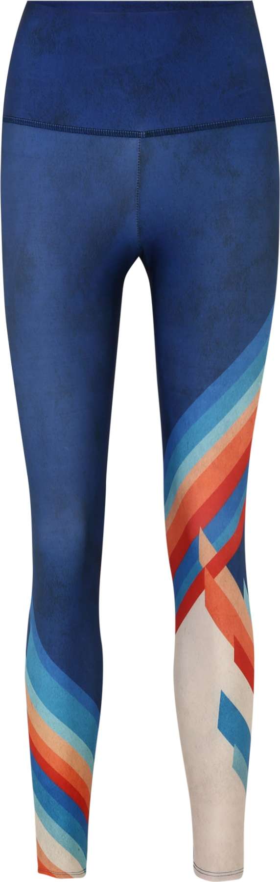 Onzie Sportovní kalhoty světle béžová / námořnická modř / aqua modrá / oranžová