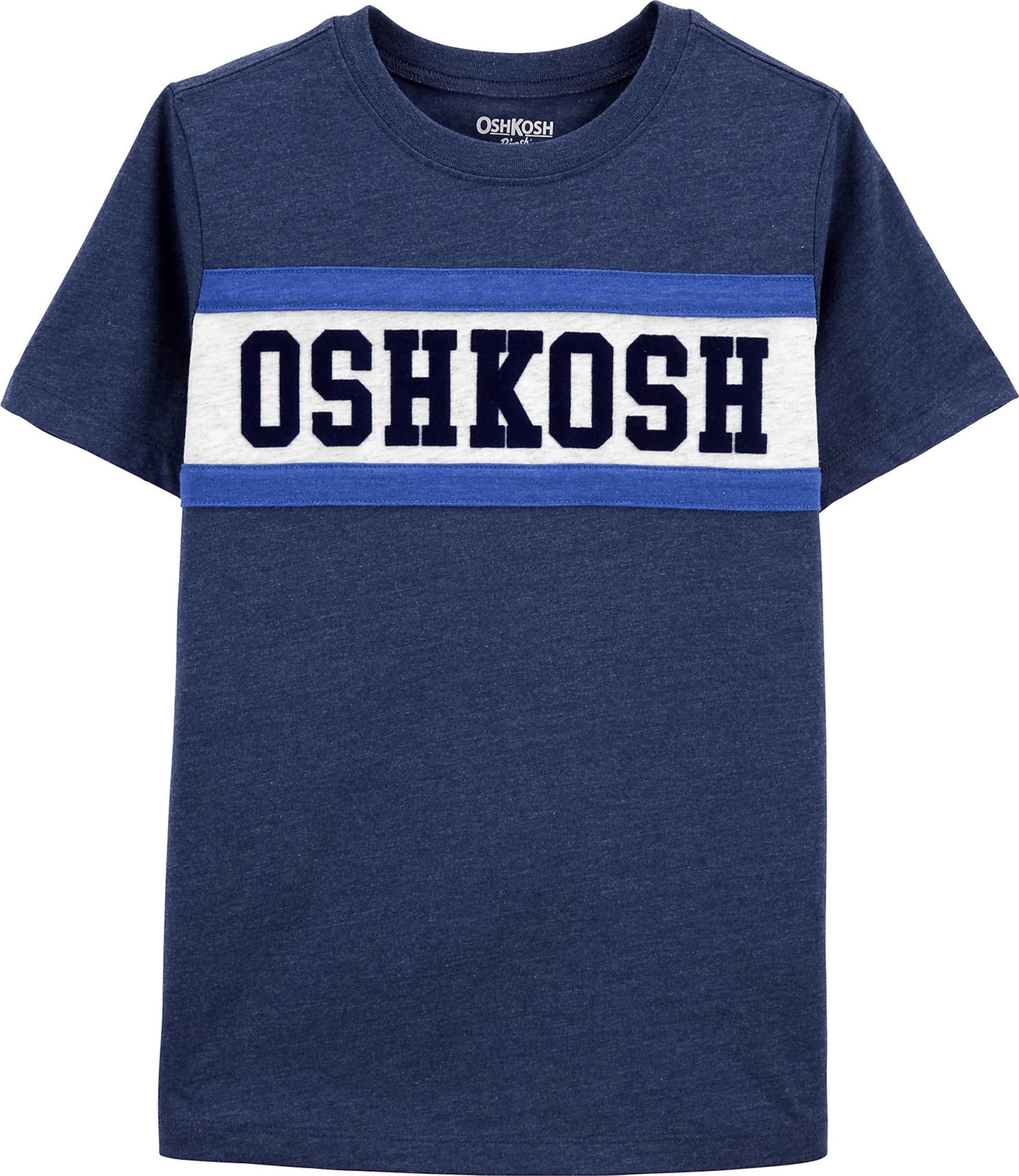 OshKosh Tričko tmavě modrá / bílá