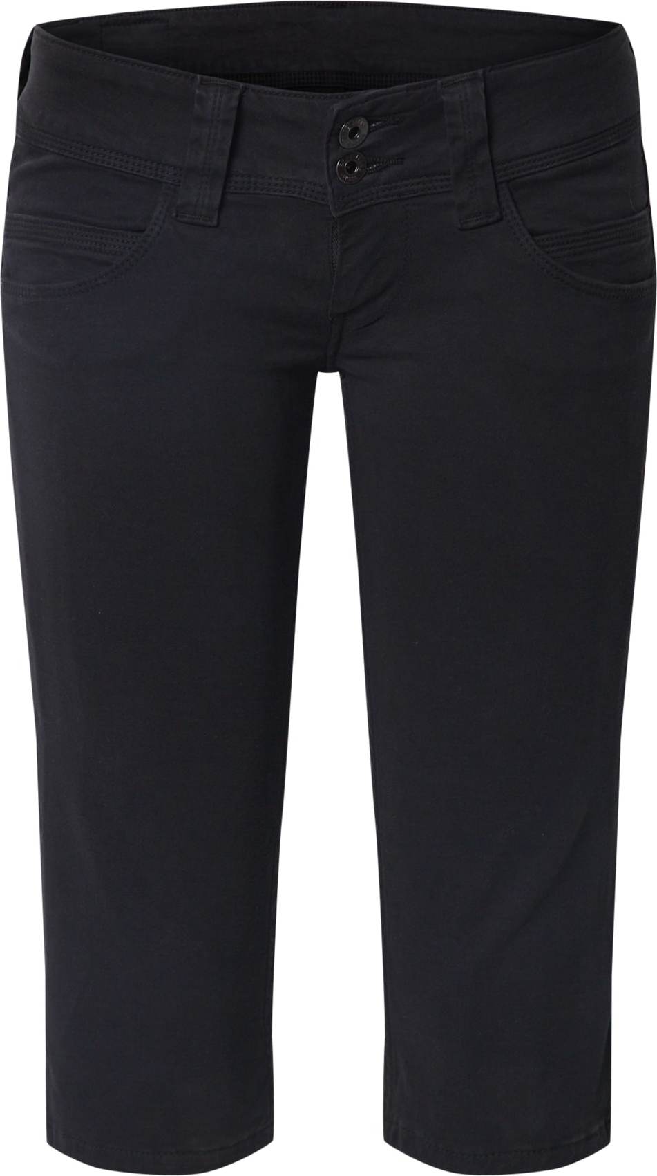 Pepe Jeans Kalhoty 'VENUS CROP' černá