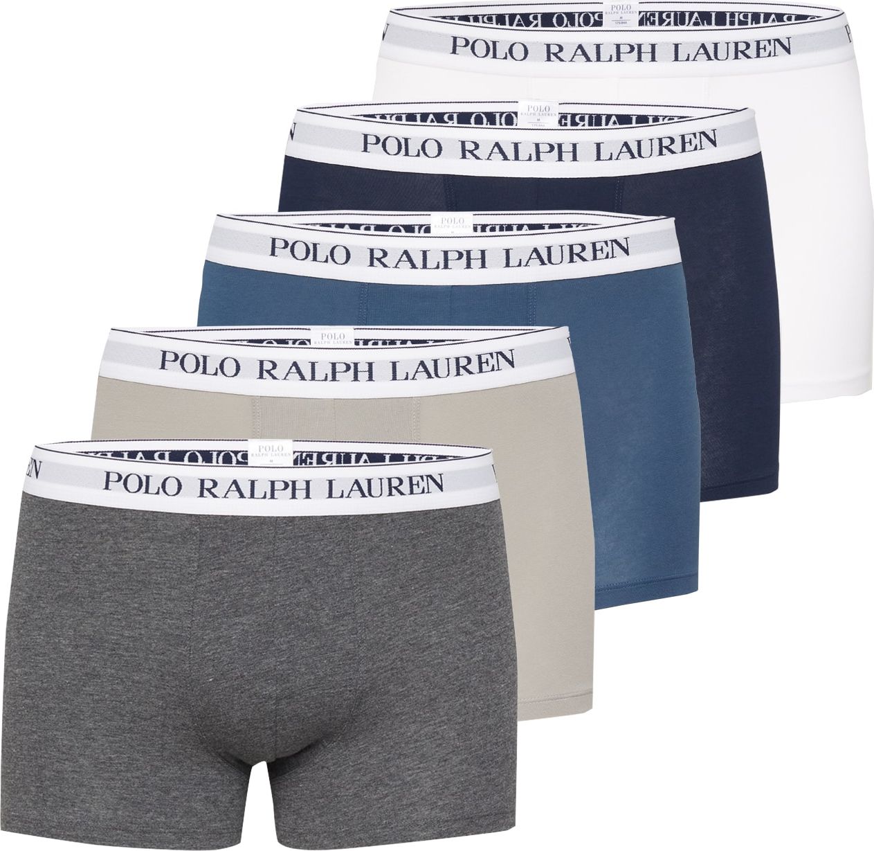 Polo Ralph Lauren Boxerky modrá / marine modrá / šedá / bílá