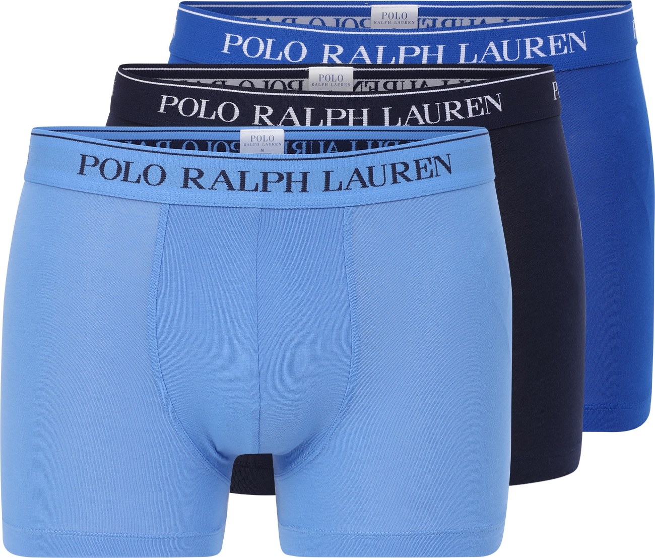 Polo Ralph Lauren Boxerky modrá / světlemodrá / tmavě modrá / bílá
