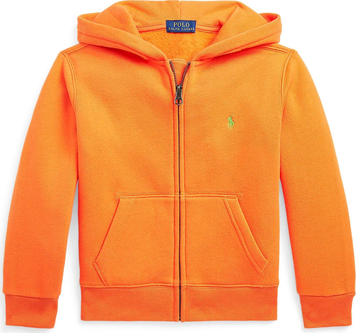 Polo Ralph Lauren Mikina světle zelená / oranžová