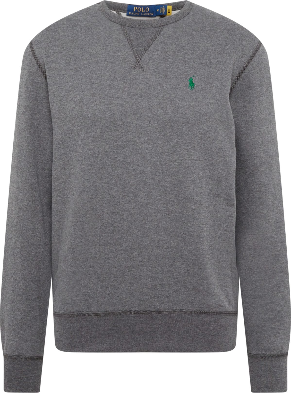 Polo Ralph Lauren Mikina tmavě šedá / zelená