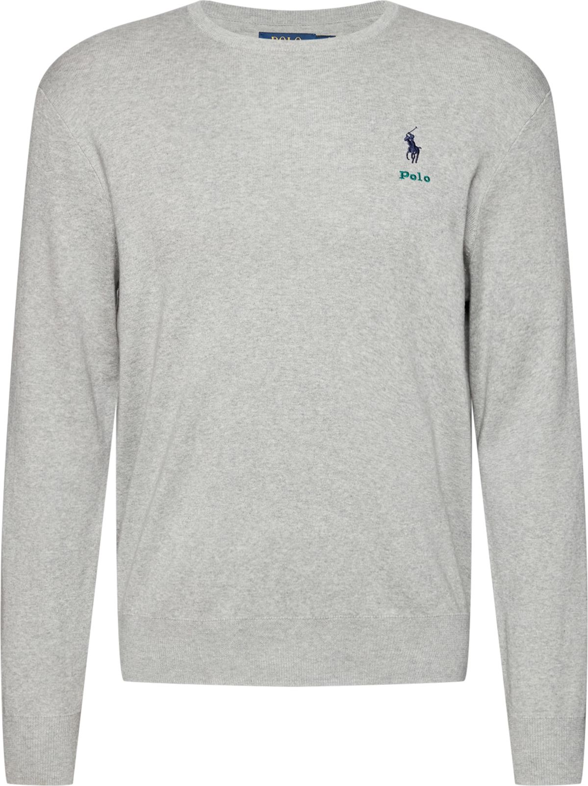 Polo Ralph Lauren Svetr tmavě modrá / šedý melír / tmavě zelená