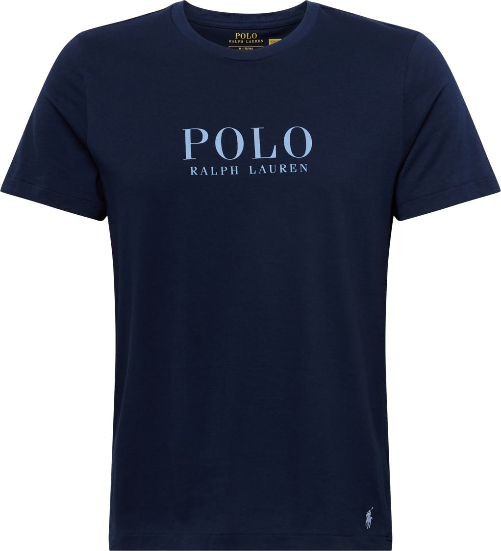 Polo Ralph Lauren Tričko námořnická modř / světlemodrá