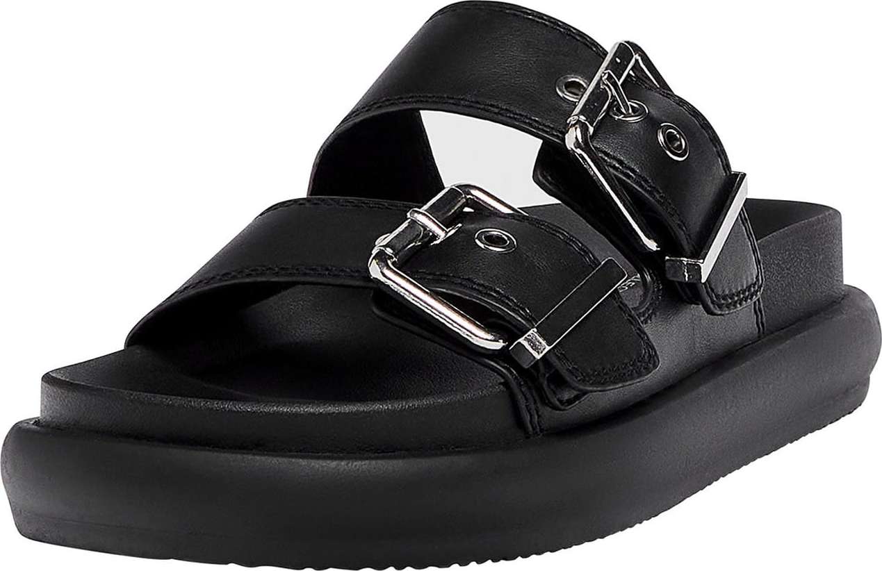 Pull&Bear Pantofle černá