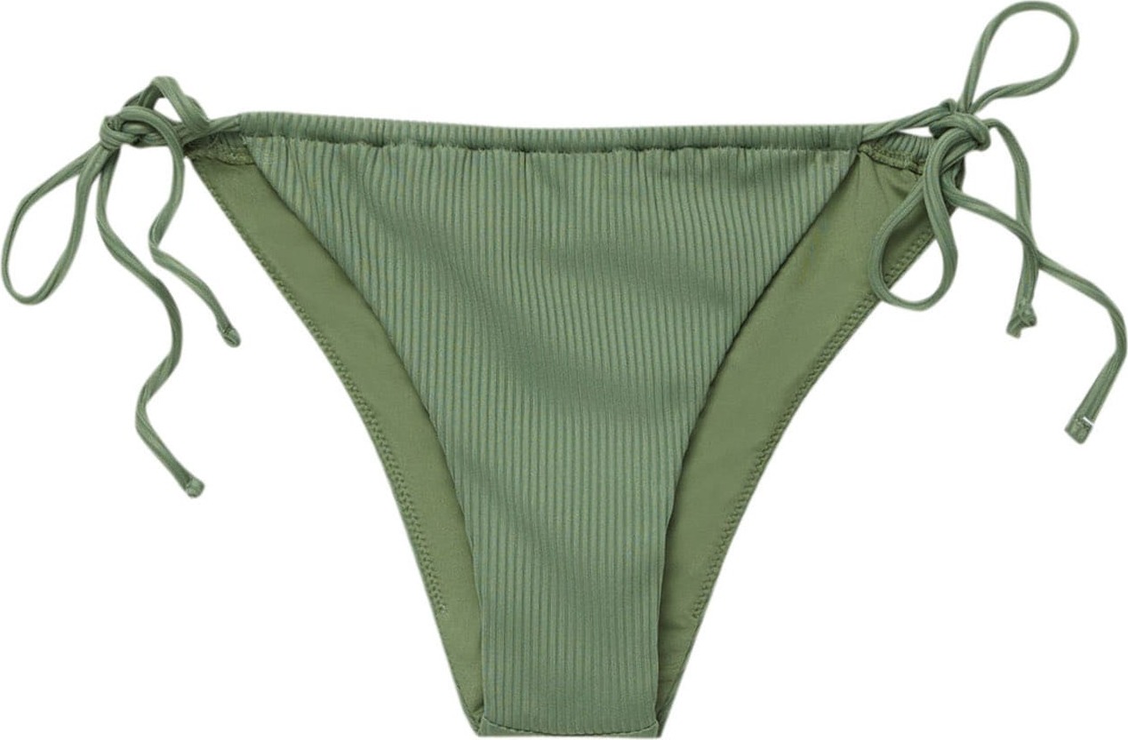 Pull&Bear Spodní díl plavek khaki
