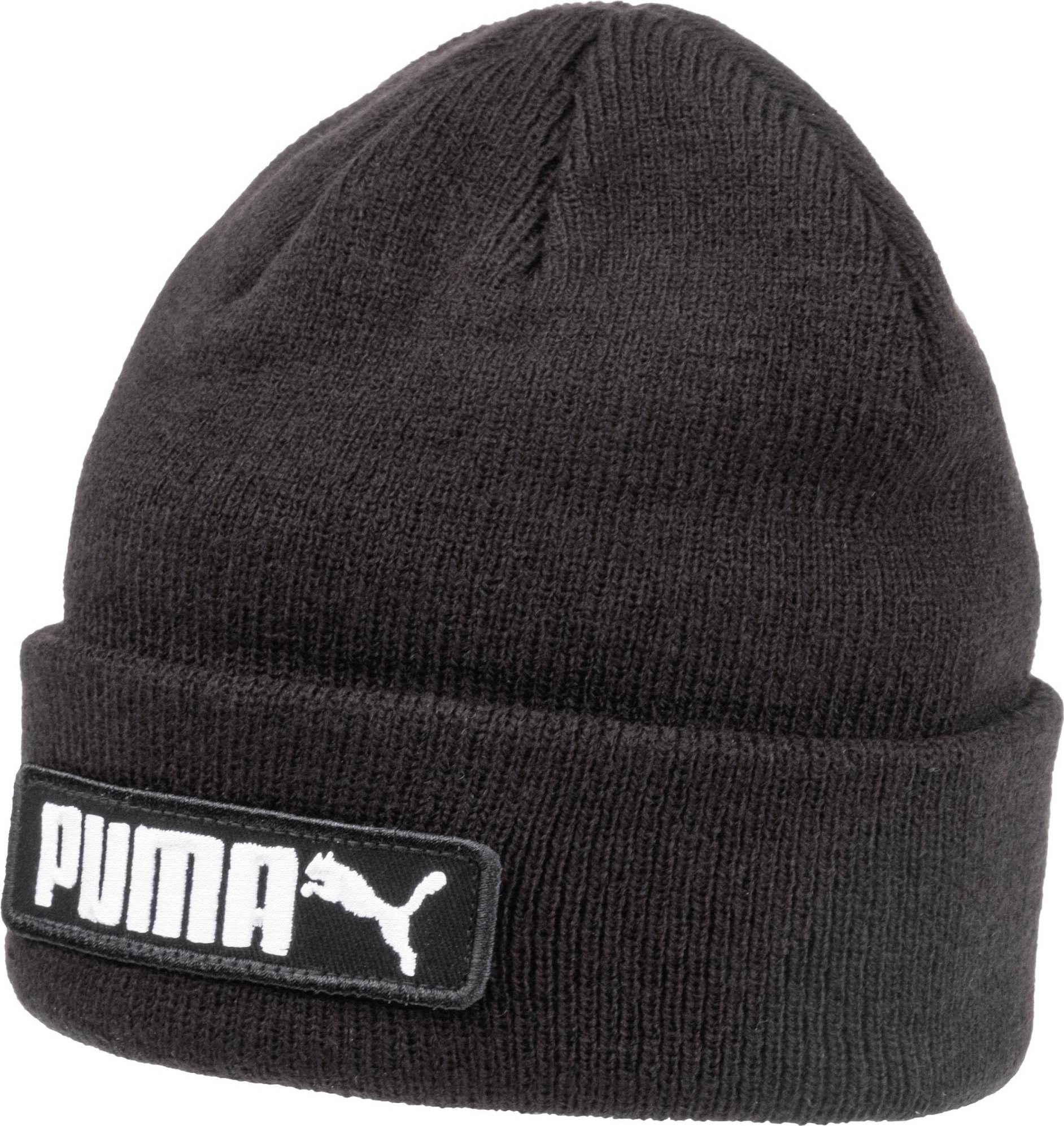 PUMA Čepice černá / bílá