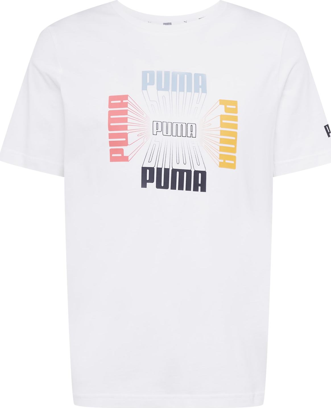 PUMA Funkční tričko mix barev / bílá
