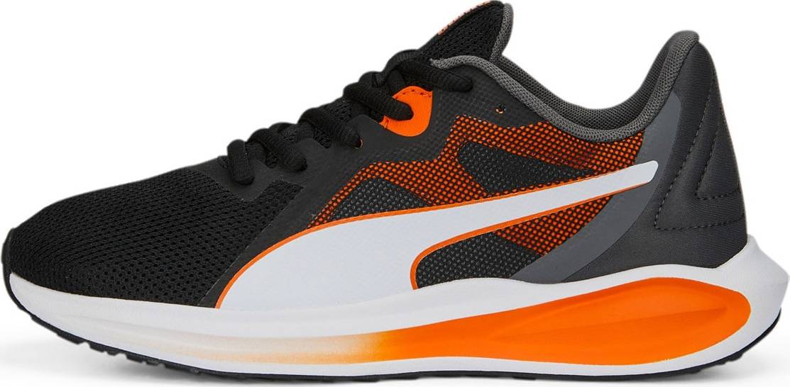 PUMA Sportovní boty 'Twitch Runner Twist' svítivě oranžová / černá / bílá