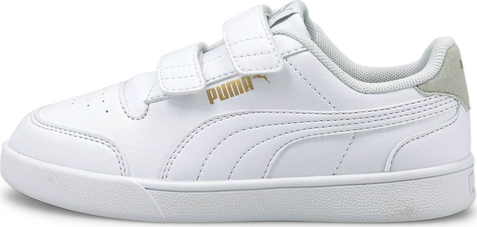 PUMA Tenisky 'Schuffle' zlatá / bílá