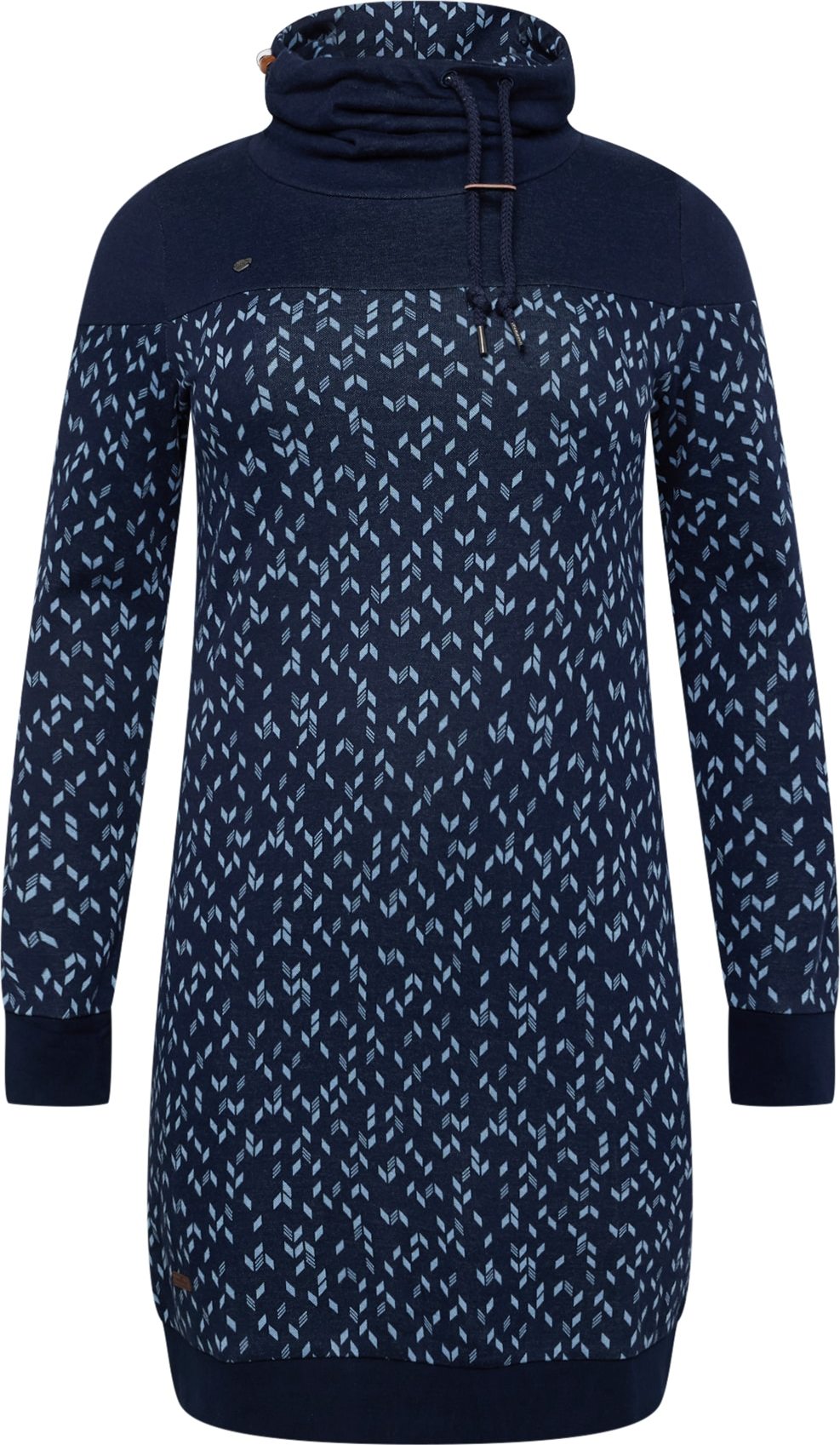 Ragwear Plus Šaty 'CHLOE' námořnická modř / světlemodrá