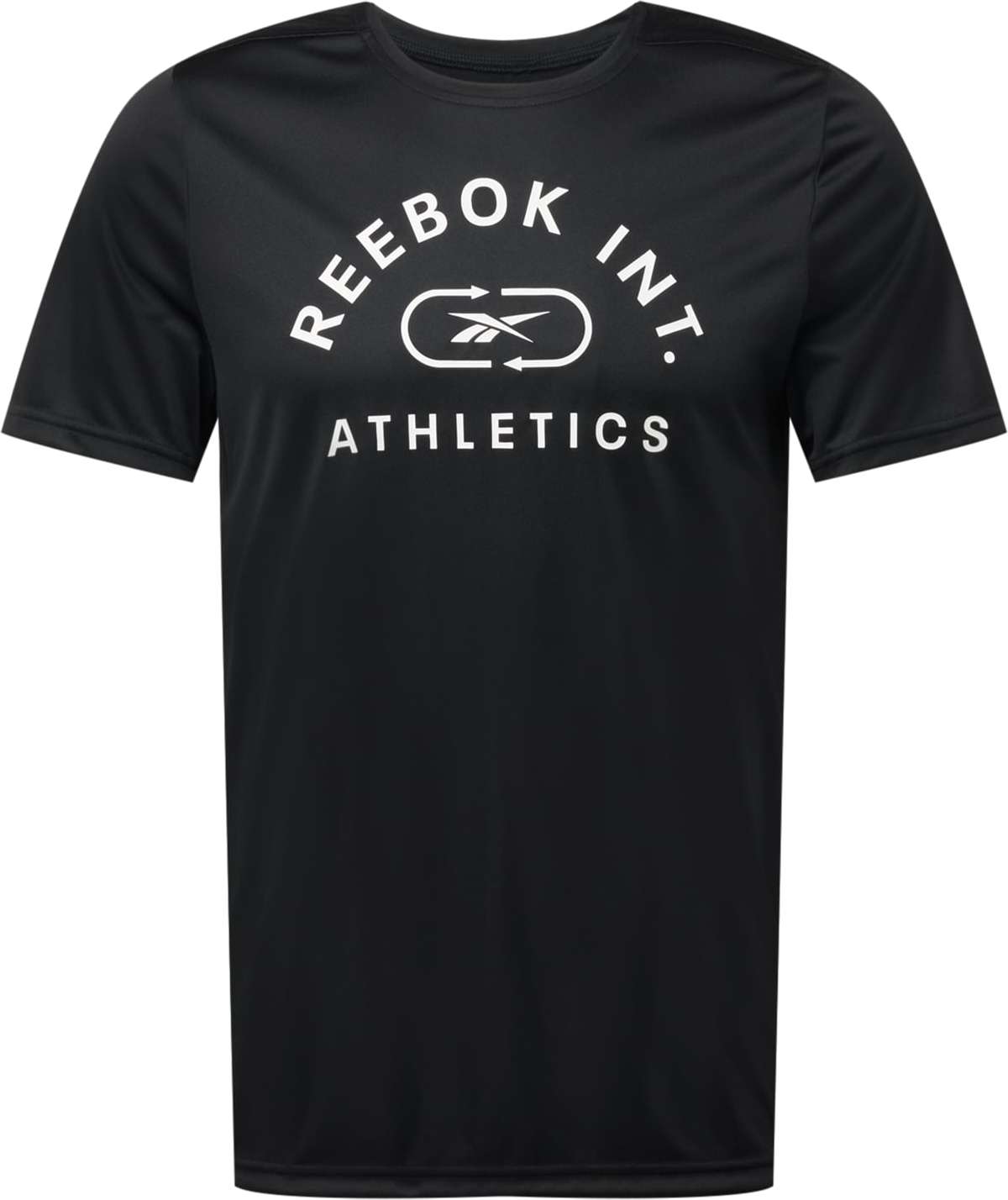 Reebok Sport Funkční tričko černá / bílá