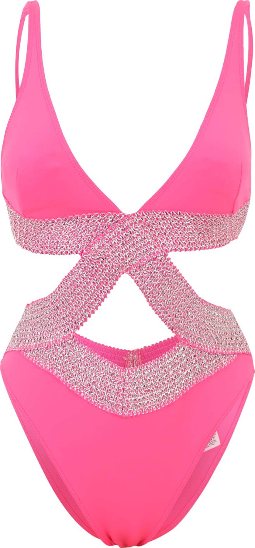 River Island Plavky pink / stříbrná