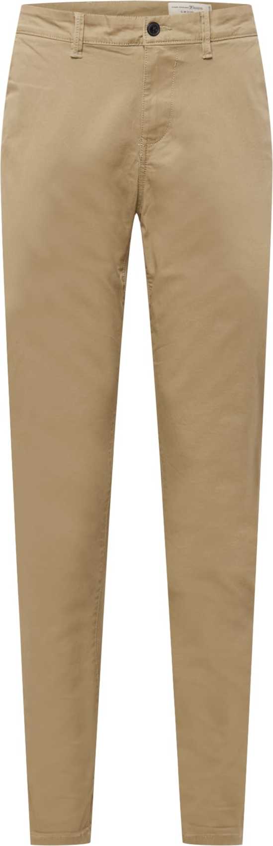 TOM TAILOR DENIM Chino kalhoty khaki