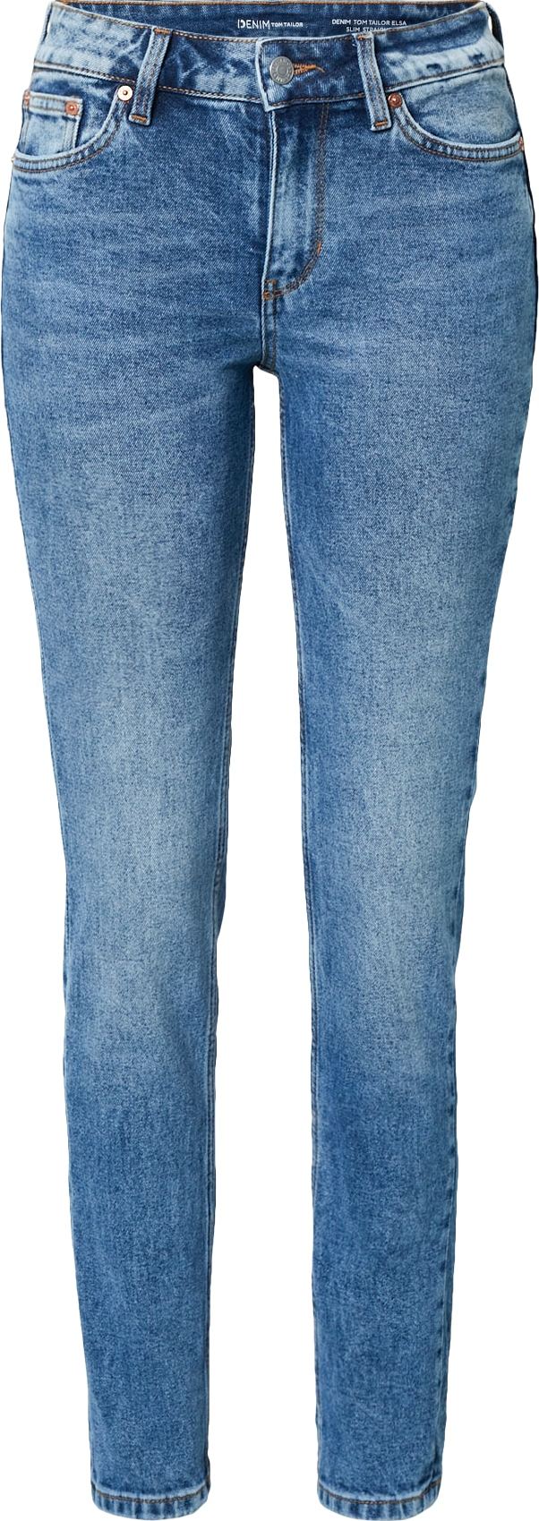 TOM TAILOR DENIM Džíny 'Elsa' modrá džínovina