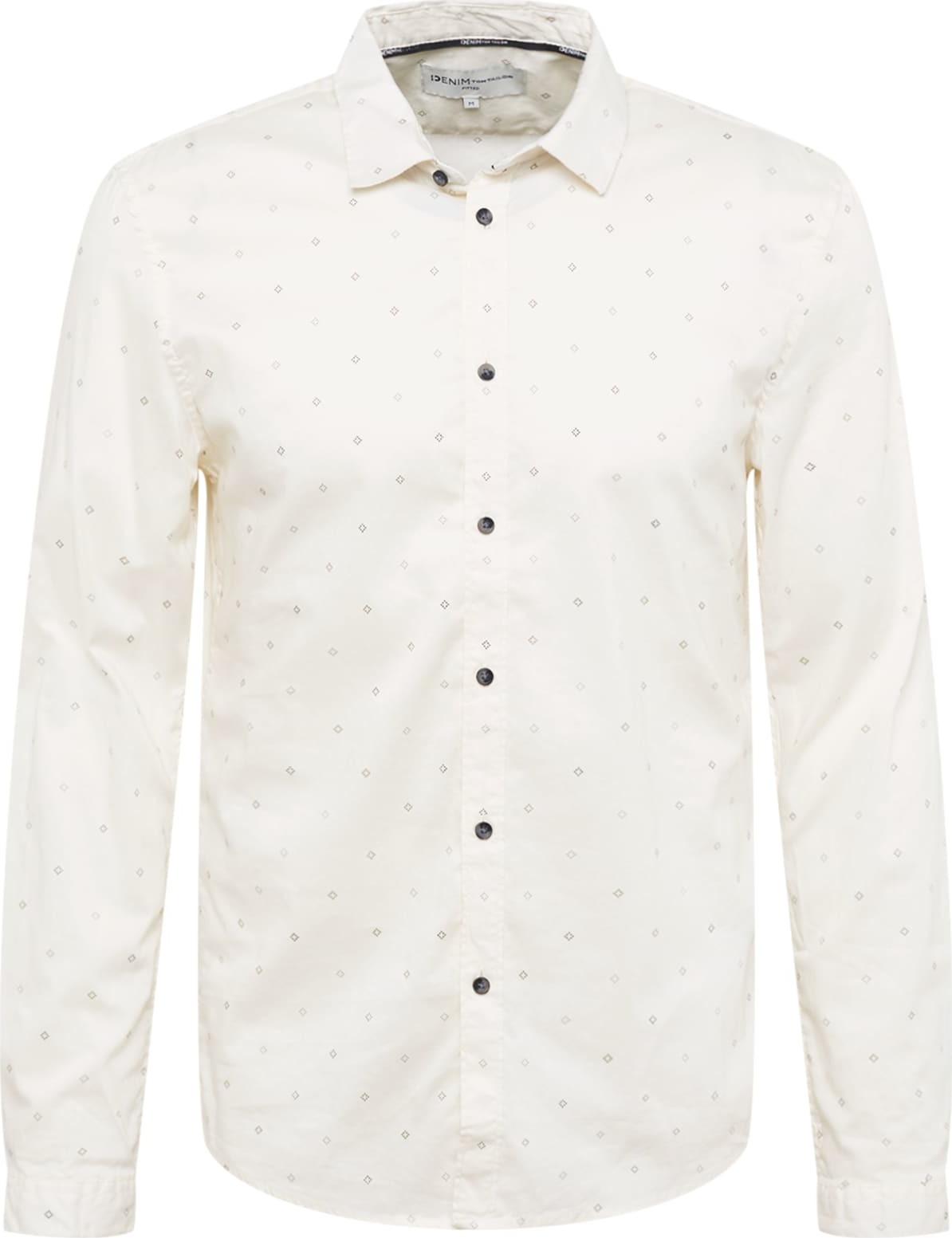 TOM TAILOR DENIM Košile krémová / černá