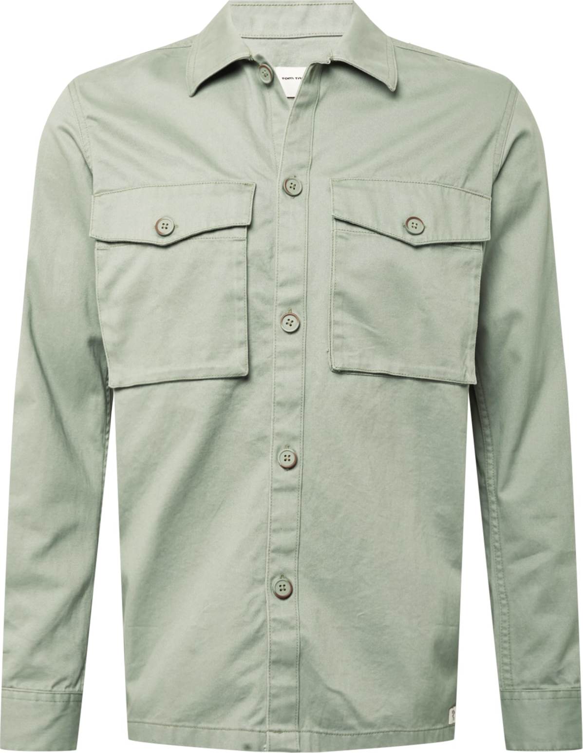 TOM TAILOR DENIM Košile světle zelená